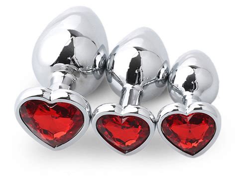 Red • Heart Crystal • Butt Plug – Plug Emporium
