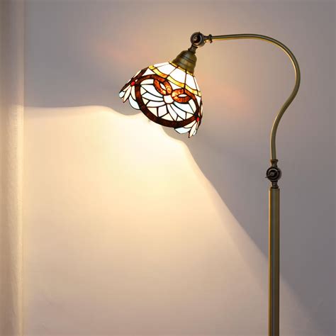 Tiffany Stained Glass Floor Lamp - Vintage Modern Design – CharmyDecor