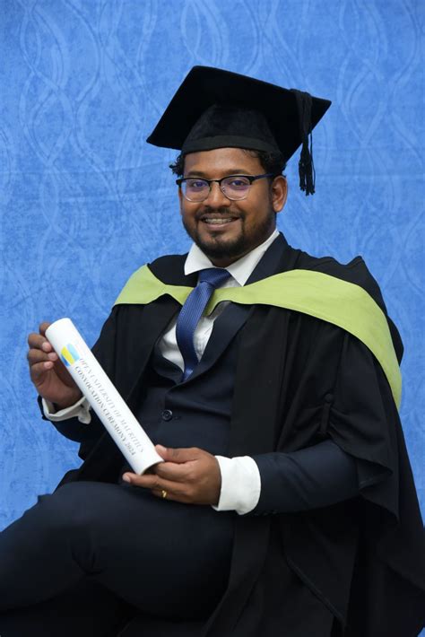 I am happy to share with you all that I have successfully graduated ...