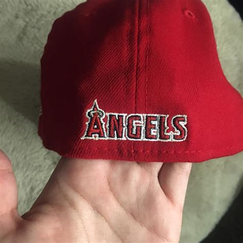 39 fifty Los Angeles Angels hat size small medium... - Depop