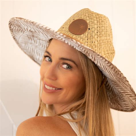 Stephanie Womens Straw Hat - Natural – Black Ice
