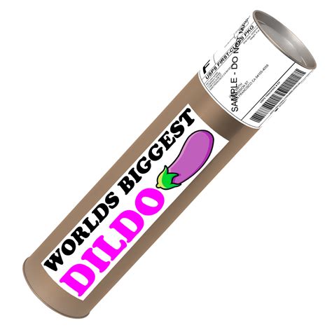 Worlds Biggest Dildo Prank Package Tube - Beersy LLC
