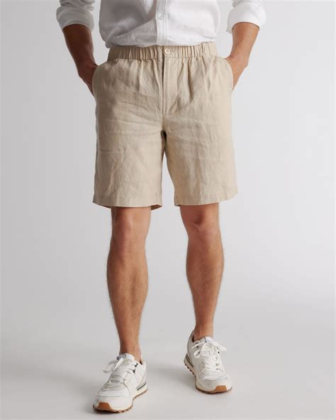 Linen Mens Shorts
