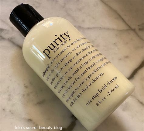 lola's secret beauty blog: Philosophy Purity Made Simple One-Step ...