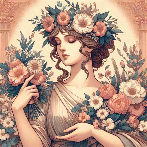 Antheia: The Greek Goddess of Flowers and Gardens