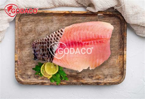Tilapia Fillet Skin On - Godaco Seafood