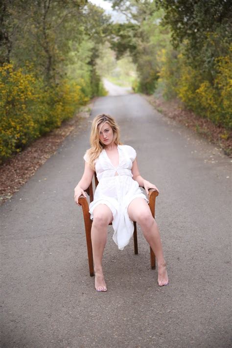 Ashley Johnson's feet