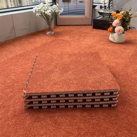 Amazon.com: HoKiis 30 Pieces Short Plush Floor Tiles,Interlocking ...