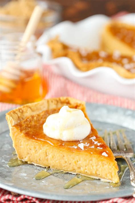 A Heavenly Salted Honey Pie Recipe | Life Love & Sugar
