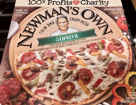 Newman's Own - Thin & Crispy Pizza - Supreme (17 oz.) : r/frozendinners