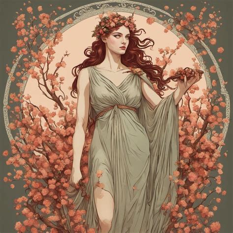 Persephone, Greek Goddess of Spring 3 by RavenJovan on DeviantArt