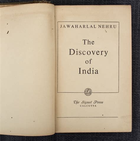 The Discovery of India by Jawaharlal Nehru, Book | Prinseps