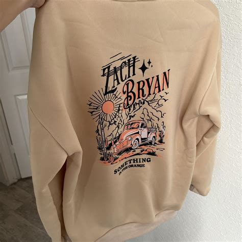 Zach Bryan Hoodie Medium - Depop
