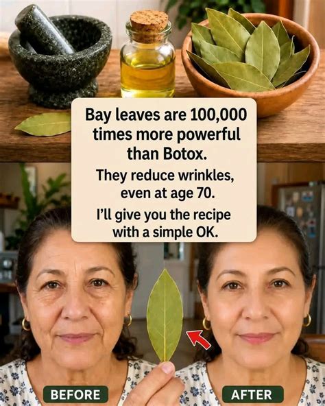Bay Leaves for Wrinkles: Can They Really Replace Botox? - Kitchen Recipes