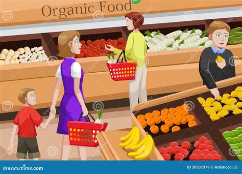 Froogles Supermarket Clipart