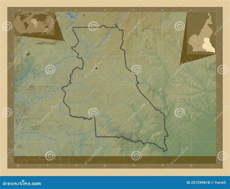 Est, Cameroon. Physical. Capital Stock Illustration - Illustration of ...