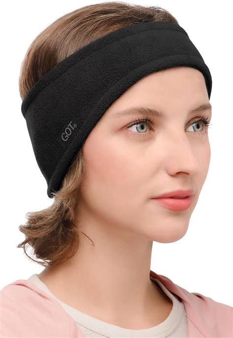 Amazon.com: GOT Sports Ear Warmer Headband for Women - Fleece Running ...