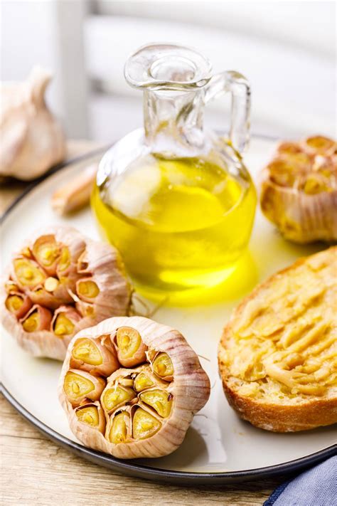 Incredibly Easy Oven Roasted Garlic (Whole Roasted Cloves) - Nurtured Homes