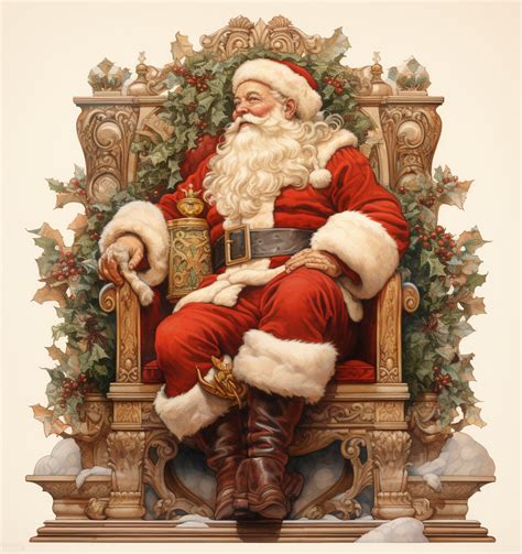 Santa Claus Art Free Stock Photo - Public Domain Pictures