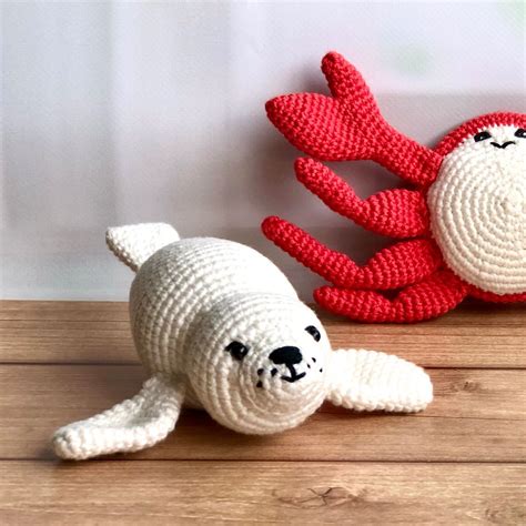 Crochet Pattern Set: Amigurumi Sea Creatures