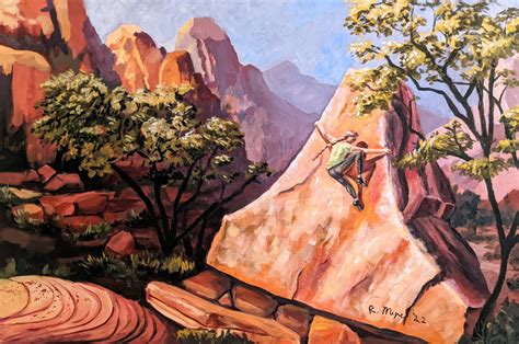 Rachel Myre - Pork Chop Boulder