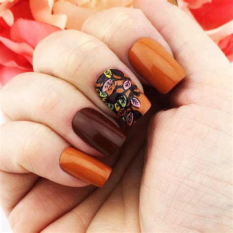 50 of the best fall nail design ideas – autumn nail art – PBFF