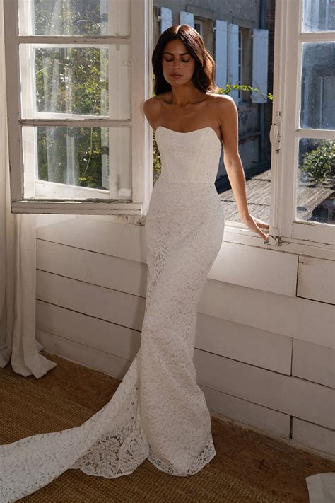 Strapless Wedding Dresses - Grace Loves Lace AU