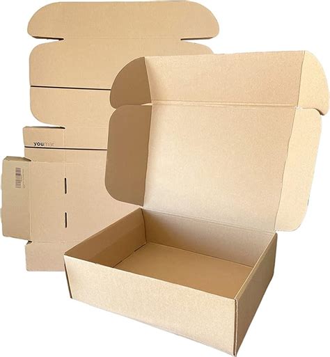 Scatole Di Cartone 40x30x20 Cm – 25 Pezzi, Onda Singola, Per Traslochi E Spedizioni