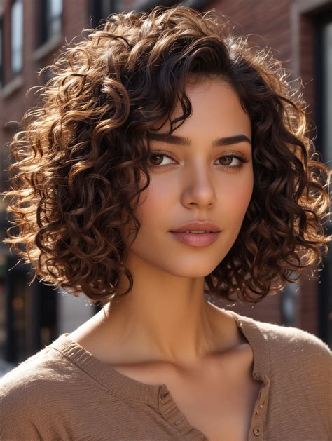 35 Curly Hair with Highlights Caramel – Scan to Talk in 2024 | Curly ...
