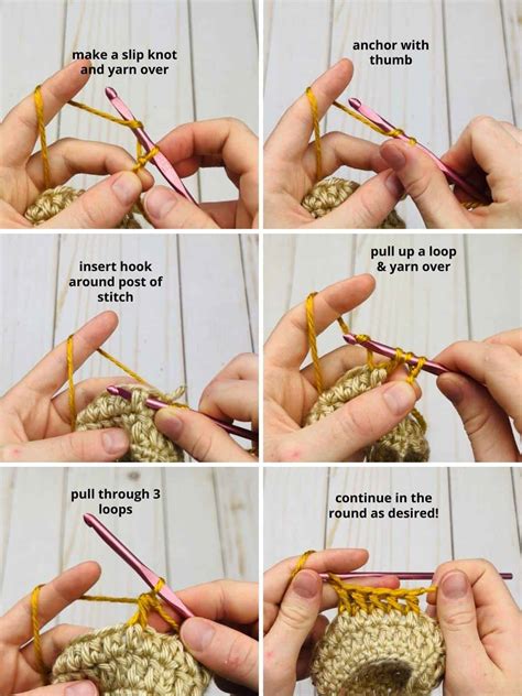 ULTIMATE Front Post Half Double Crochet Tutorial (Fphdc, Fphdc2tog ...