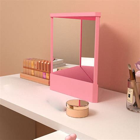 Non-Reversing Mirror - True Image Reflection, Slim Design Vanity Mirror ...