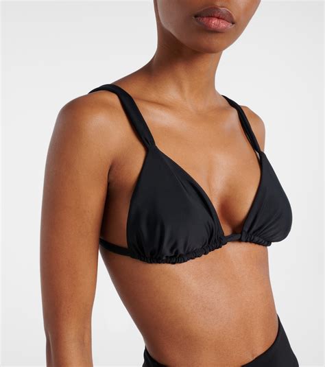 Mary bikini top in black - Faithfull | Mytheresa