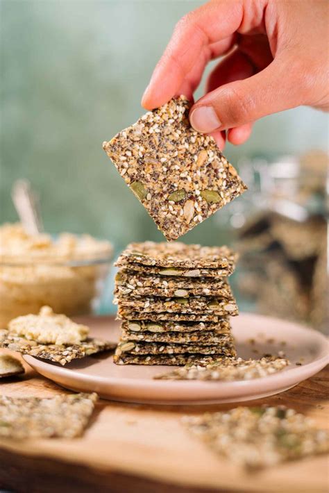 Gluten-Free Seed Cracker Recipe - Simple & Satiating • Tasty Thrifty Timely