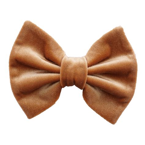 Mustard Velvet Butterfly Bow Tie - Esclot Suit Tailors London