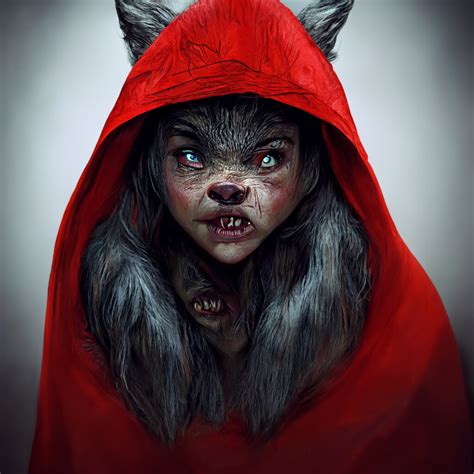 ArtStation - Werewolf Red Riding Hood
