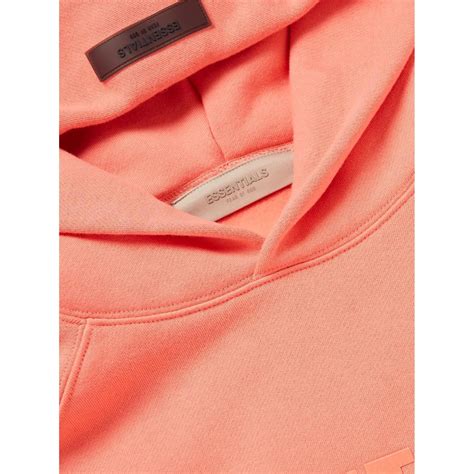 Fear of God ESSENTIALS - Coral Hoodie (FW22) | Hype Locker UK