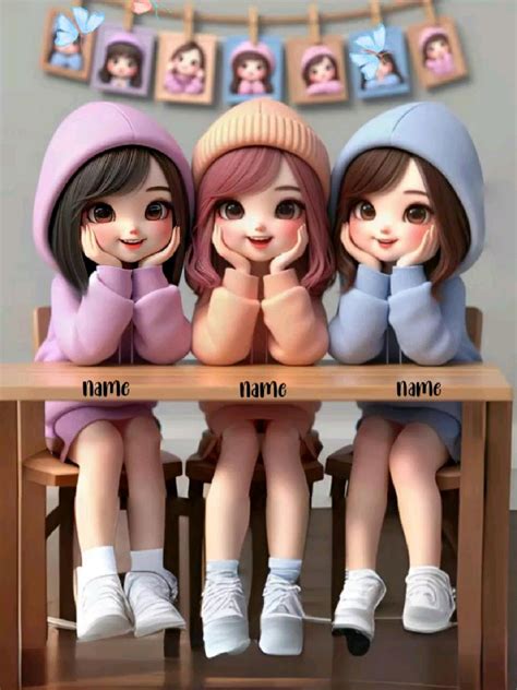 #anime #animation #wallpapers | Best friends cartoon, Cute drawings ...
