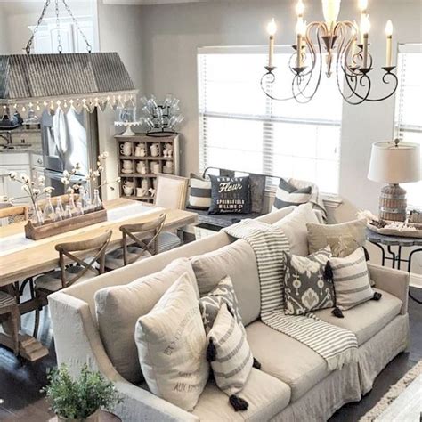 Amazing Rustic Farmhouse Living Room Decoration Ideas 15 - HomeDecorish ...
