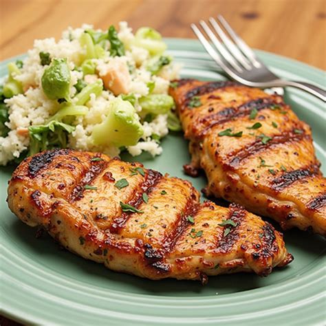 Grilled Bone-In Chicken Breast Recipe