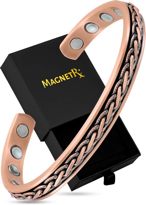 Amazon.com: MagnetRX® Copper Magnetic Bracelets - Effective Pure Copper ...