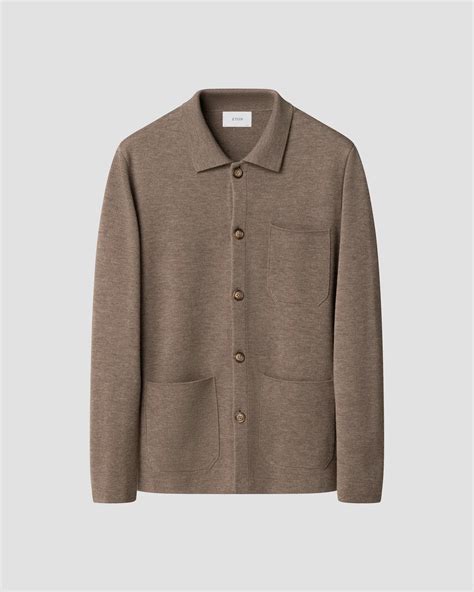 Canvas Shirt Jacket - Eton