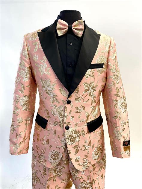 Rose Gold Suits for Men - Emensuits