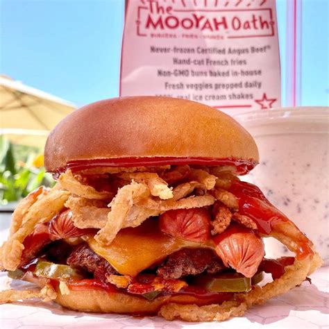 MOOYAH Burgers, Fries & Shakes menu in Baton Rouge, Louisiana, USA