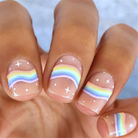For Both Hands & Feet in 2024: 70 Latest Rainbow Nail Designs