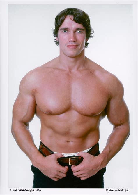 Young Arnold Schwarzenegger