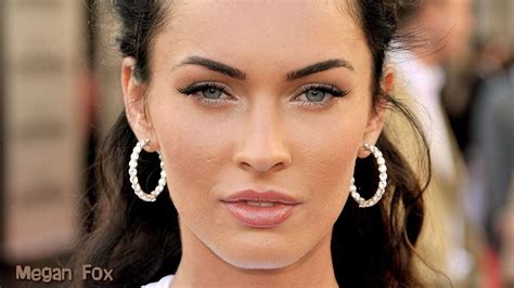 1920x1080 Resolution megan fox, face, make-up 1080P Laptop Full HD Wallpaper - Wallpapers Den