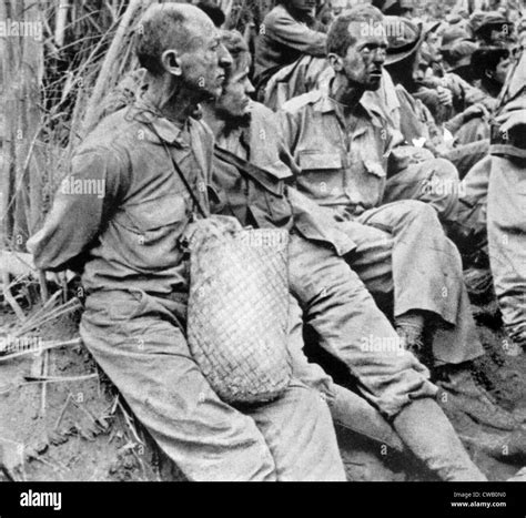 World War II, The Bataan Death March, American prisoners in the ...