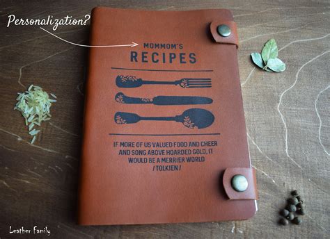 Custom Made Recipe Book at Ben Waterbury blog