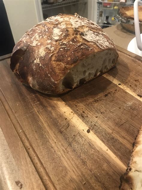 My very first loaf! Overnight White Bread from "Flour Water Salt Yeast ...
