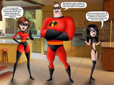 Incredibles by SerisaBibi on @DeviantArt | Cartoon mom, Violet parr ...